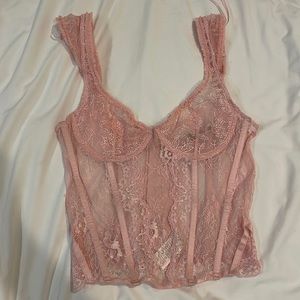 Princess polly pink corset top